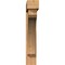 Ekena Millwork Legacy Block Smooth Bracket w/ Offset Brace, Western Red Cedar, 7 1/2"W x 44"D x 44"H BKT0806X44X44LEC05SWR - alternate 4